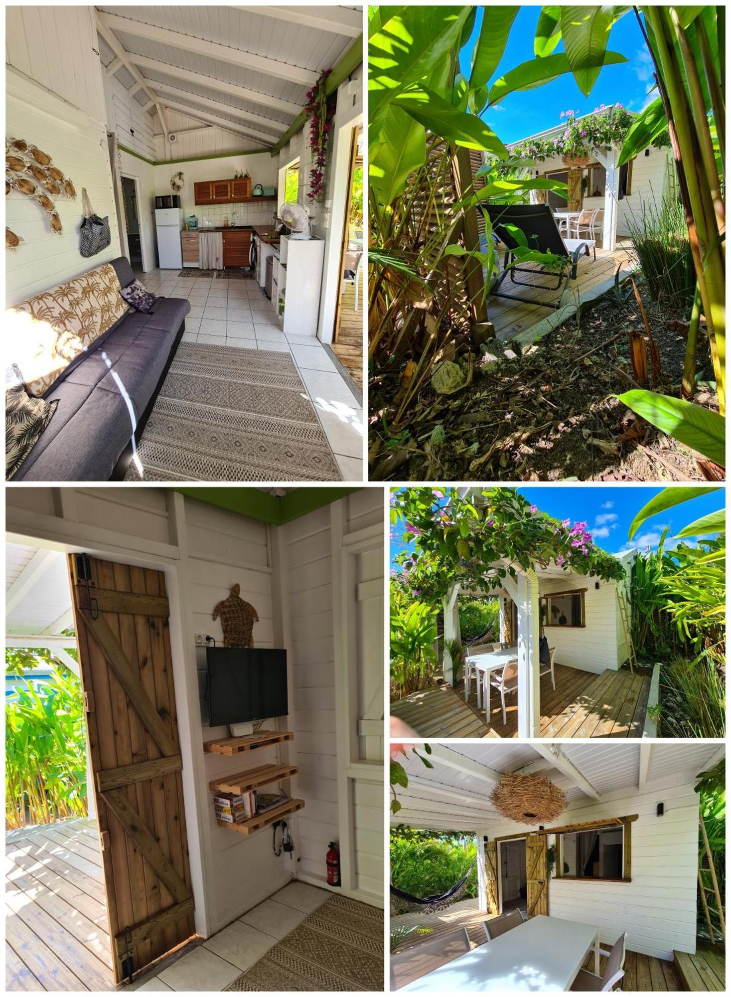 Charmant Bungalow Coco Sainte-Anne  Esterno foto